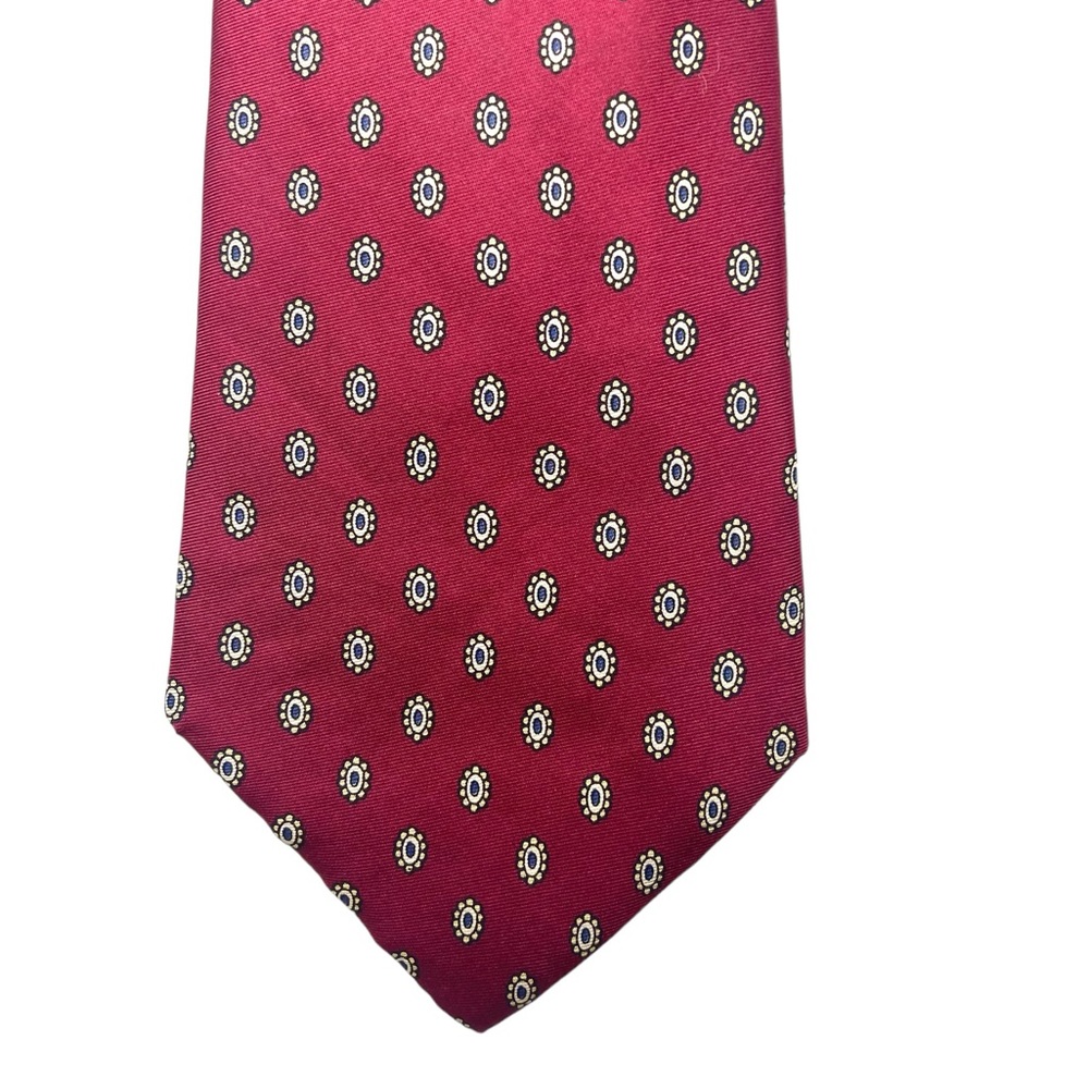 YSL Yves Saint Laurent Men's Neck Tie‎ 100% Silk Made in USA 57" - Picture 5 of 8
